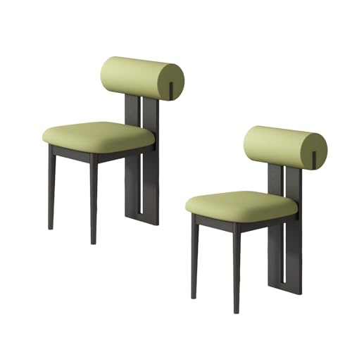 STARHMLUX EsszimmerstüHle Holz 2/4/6er Set - Moderne Stühle Esszimmer mit Gepolstert Holzstühle Bequeme Rückenlehne für den Essbereich Black + Green 2pc STARHMLUX EsszimmerstüHle Holz 2/4/6er Set - Moderne Stühle Esszimmer mit Gepolstert Holzstühle Bequeme Rückenlehne für den Essbereich Black + Green 2pc von STARHMLUX