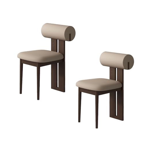 STARHMLUX EsszimmerstüHle Holz 2/4/6er Set - Moderne Stühle Esszimmer mit Gepolstert Holzstühle Bequeme Rückenlehne für den Essbereich Dark Walnut + Dark Khaki 2pc STARHMLUX EsszimmerstüHle Holz 2/4/6er Set - Moderne Stühle Esszimmer mit Gepolstert Holzstühle Bequeme Rückenlehne für den Essbereich Dark Walnut + Dark Khaki 2pc von STARHMLUX