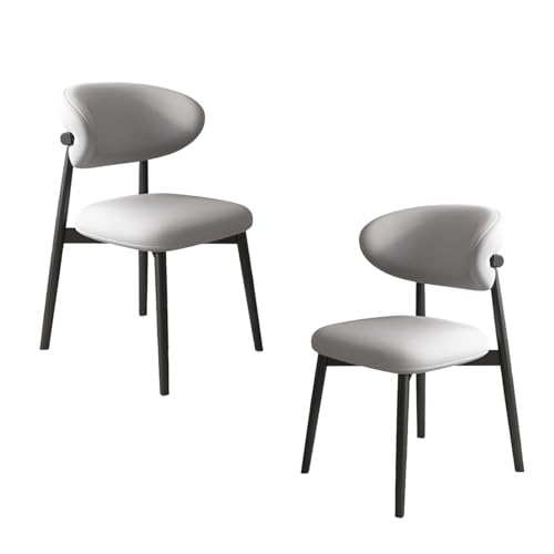 STARHMLUX EsszimmerstüHle Holz 2/4/6er Set - Moderne Stühle Esszimmer mit Gepolstert Holzstühle mit Massivholzgestell für den Essbereich Black +Light Gray 2pc STARHMLUX EsszimmerstüHle Holz 2/4/6er Set - Moderne Stühle Esszimmer mit Gepolstert Holzstühle mit Massivholzgestell für den Essbereich Black +Light Gray 2pc von STARHMLUX