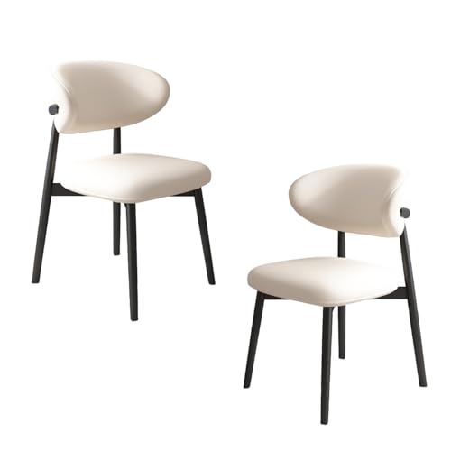 STARHMLUX EsszimmerstüHle Holz 2/4/6er Set - Moderne Stühle Esszimmer mit Gepolstert Holzstühle mit Massivholzgestell für den Essbereich Black +White 2pc STARHMLUX EsszimmerstüHle Holz 2/4/6er Set - Moderne Stühle Esszimmer mit Gepolstert Holzstühle mit Massivholzgestell für den Essbereich Black +White 2pc von STARHMLUX
