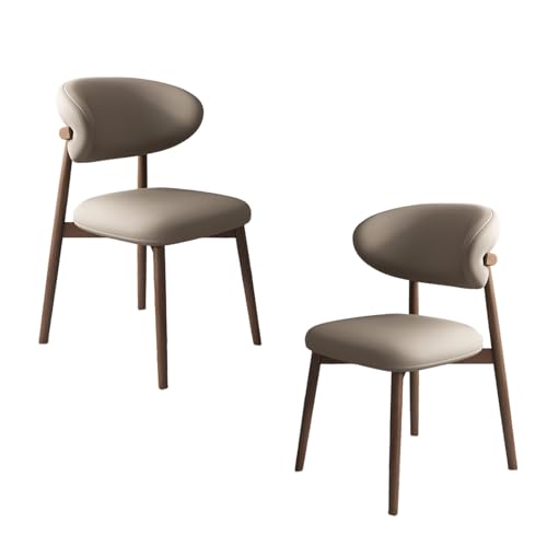 STARHMLUX EsszimmerstüHle Holz 2/4/6er Set - Moderne Stühle Esszimmer mit Gepolstert Holzstühle mit Massivholzgestell für den Essbereich Dark Walnut +Dark Khaki 2pc STARHMLUX EsszimmerstüHle Holz 2/4/6er Set - Moderne Stühle Esszimmer mit Gepolstert Holzstühle mit Massivholzgestell für den Essbereich Dark Walnut +Dark Khaki 2pc von STARHMLUX