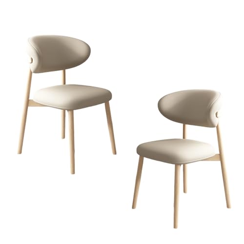 STARHMLUX EsszimmerstüHle Holz 2/4/6er Set - Moderne Stühle Esszimmer mit Gepolstert Holzstühle mit Massivholzgestell für den Essbereich Original Wood +Light Khaki 2pc STARHMLUX EsszimmerstüHle Holz 2/4/6er Set - Moderne Stühle Esszimmer mit Gepolstert Holzstühle mit Massivholzgestell für den Essbereich Original Wood +Light Khaki 2pc von STARHMLUX