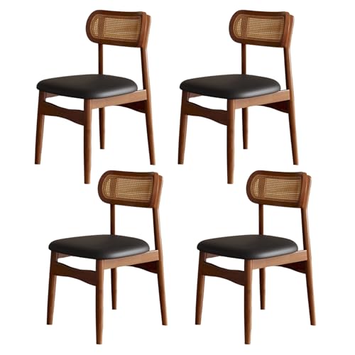 STARHMLUX Esszimmerstühle 4er Set Hölzerne Esszimmerstühle Katzenkrallenresistentes Ledergewebe Moderner Küchenstuh Geeignet für Esszimmer Küche Schlafzimmer A Set of 4 STARHMLUX Esszimmerstühle 4er Set Hölzerne Esszimmerstühle Katzenkrallenresistentes Ledergewebe Moderner Küchenstuh Geeignet für Esszimmer Küche Schlafzimmer A Set of 4 von STARHMLUX