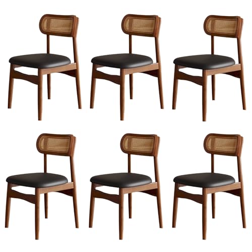 STARHMLUX Esszimmerstühle 4er Set Hölzerne Esszimmerstühle Katzenkrallenresistentes Ledergewebe Moderner Küchenstuh Geeignet für Esszimmer Küche Schlafzimmer A Set of 6 STARHMLUX Esszimmerstühle 4er Set Hölzerne Esszimmerstühle Katzenkrallenresistentes Ledergewebe Moderner Küchenstuh Geeignet für Esszimmer Küche Schlafzimmer A Set of 6 von STARHMLUX