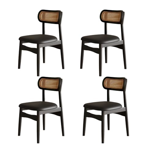 STARHMLUX Esszimmerstühle 4er Set Hölzerne Esszimmerstühle Katzenkrallenresistentes Ledergewebe Moderner Küchenstuh Geeignet für Esszimmer Küche Schlafzimmer C Set of 4 STARHMLUX Esszimmerstühle 4er Set Hölzerne Esszimmerstühle Katzenkrallenresistentes Ledergewebe Moderner Küchenstuh Geeignet für Esszimmer Küche Schlafzimmer C Set of 4 von STARHMLUX