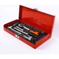 Werkzeugkoffer Ratschenschlüssel Steckschlüssel Schraubendreher 99 Stück Tx von STARK