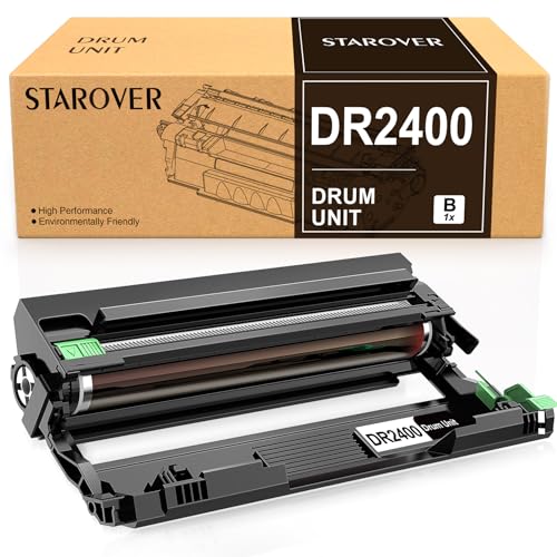 STAROVER Trommeleinheit Compatible for Brother DR-2400 DR2400 for HL-L2310D L2350DW L2370DN L2375DW MFC-L2710DN L2710DW L2730DW L2750DW DCP-L2510D DCP-L2530DW L2550DN (1 Packung) von STAROVER