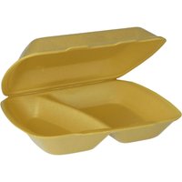 STARPAK Einweg-Menüschalen gold von STARPAK