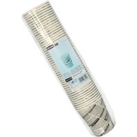 STARPAK Newsprint Einweg-Kaffeebecher 8 cm 0,2 l weiß von STARPAK