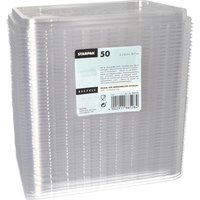 STARPAK Deckel für Einweg-Menüschalen transparent von STARPAK