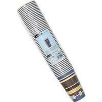 STARPAK Einweg-Kaffeebecher 8 cm 0,3 l weiß, rot, gelb, grau von STARPAK