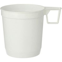 STARPAK Einweg-Kaffeetassen 8 cm 0,25 l weiß von STARPAK