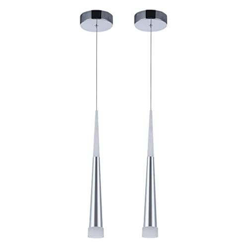 STARRYOL Moderne LED-Pendelleuchte, 7 W, konischer Stil, optimal für Wohnzimmer, Restaurant, Schlafzimmer, Café usw - 2 pcs von STARRYOL