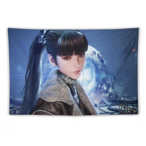 STARSAY Stellar Blade Kinder Wandteppich 200x150cm für Wohnzimmer Schlafzimmer Wohnheim Wand Dekor,Party Hintergrund kinderzimmer,Wandbehang Tapestry (Stellar) von STARSAY