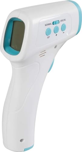 Fastscan Digitales Infrarot-Thermometer berührungslos, Temperatur von 32° bis 42,9°, berührungslose Temperaturanzeige in 0,5 Sekunden von START