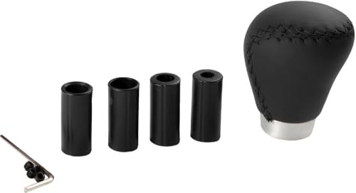 Pomello Speed in Pelle per Auto - Elegante Manopola Cambio con 4 Riduttori in Gomma Inclusi von START