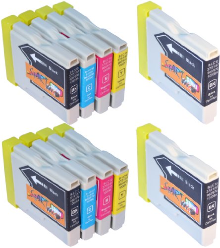 Start - 10 kompatible Tintenpatronen als Ersatz für Brother LC970 LC 970 + LC1000 LC 1000 von START