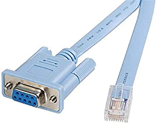 STARTECH.COM DB9CONCABL6 RJ45 auf DB9 Cisco Console Management Router-Kabel 1,8 m STARTECH.COM DB9CONCABL6 RJ45 auf DB9 Cisco Console Management Router-Kabel 1,8 m von StarTech