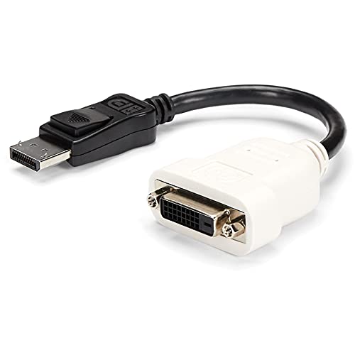 StarTech.com DisplayPort® Adapter auf DVI - DP (Stecker) zu DVI-I (Buchse) Konverter - 1920x1200 von StarTech.com