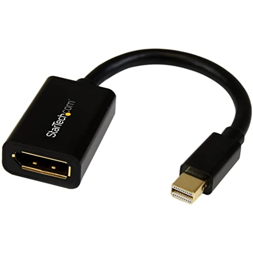 StarTech.com Mini DisplayPort auf DisplayPort Adapter - 4K x 2K UHD Video - Mini DP auf DP Konverter - Mini DisplayPort auf DisplayPort 1.2 Adapter - mDP PC/Computer auf DP Monitor (MDP2DPMF6IN) von STARTECH.COM