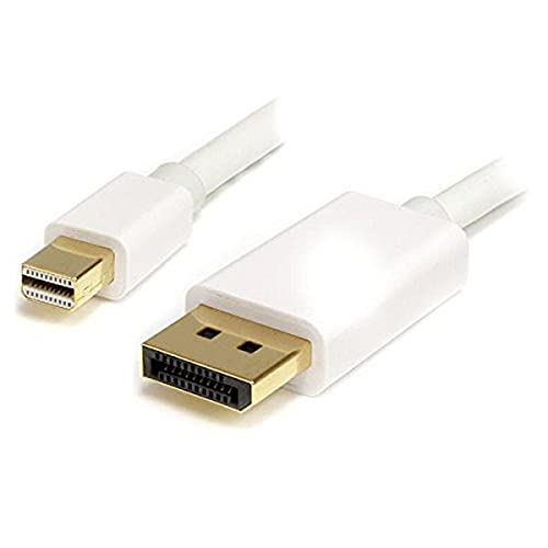 StarTech.com 1m Mini DisplayPort auf DisplayPort 1.2 Kabel - 4K x 2K UHD Mini DisplayPort auf DisplayPort Adapter Kabel - Mini DP auf DP Monitorkabel - mDP auf DP Konverterkabel (MDP2DPMM1MW) von StarTech.com