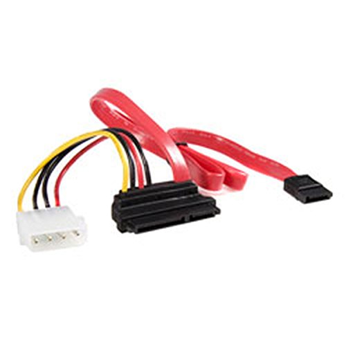 StarTech 45,7 cm rechtwinklig SATA Kabel mit LP4 Adapter StarTech 45,7 cm rechtwinklig SATA Kabel mit LP4 Adapter von STARTECH.COM