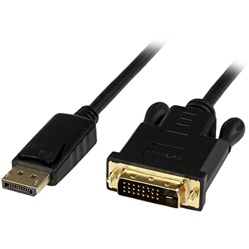 StarTech.com 91cm DisplayPort auf DVI-Kabel - Computer-Monitor-Kabel - DisplayPort zu DVI Kabel - DisplayPort-Kabel - DP auf DVI-Kabel - 1920 x 1200 - Schwarz (DP2DVIMM3BS) StarTech.com 91cm DisplayPort auf DVI-Kabel - Computer-Monitor-Kabel - DisplayPort zu DVI Kabel - DisplayPort-Kabel - DP auf DVI-Kabel - 1920 x 1200 - Schwarz (DP2DVIMM3BS) von STARTECH.COM