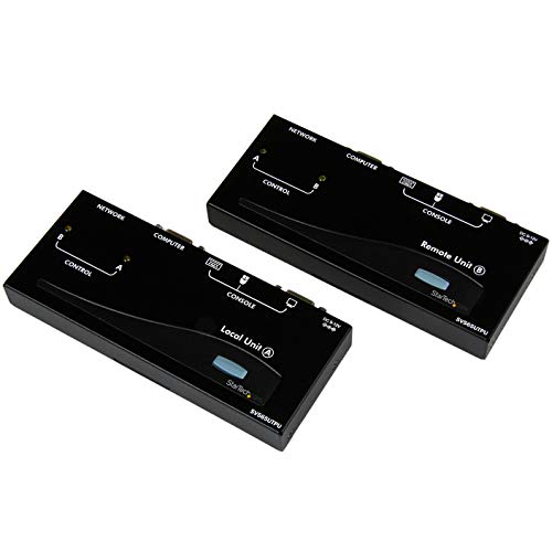 StarTech.com USB VGA KVM Verlängerung bis zu 150m - KVM extender über Cat5 UTP Netzwerkkabel 2x VGA Buchse, 4x USB Stecker StarTech.com USB VGA KVM Verlängerung bis zu 150m - KVM extender über Cat5 UTP Netzwerkkabel 2x VGA Buchse, 4x USB Stecker von StarTech.com