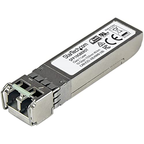 StarTech.com MSA konformes 10 Gigabit Glasfaser SFP+ Transceiver Modul - 10GBASE-ER - SM LC - 40 Km StarTech.com MSA konformes 10 Gigabit Glasfaser SFP+ Transceiver Modul - 10GBASE-ER - SM LC - 40 Km von StarTech.com