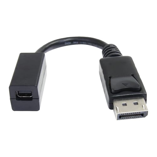 StarTech.com 15cm DisplayPort auf Mini DisplayPort Kabel - 4K x 2K UHD Video - DisplayPort Stecker auf Mini DisplayPort Buchse Adapter Kabel - DP auf mDP 1.2 Monitor Verlängerungskabel (DP2MDPMF6IN) von StarTech.com