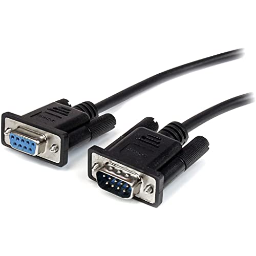 StarTech.com 2 m schwarzes Seriell Straight-Through DB9 RS232-Kabel - Stecker/Buchse StarTech.com 2 m schwarzes Seriell Straight-Through DB9 RS232-Kabel - Stecker/Buchse von STARTECH.COM