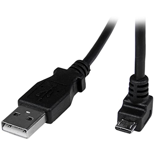 StarTech.com 2m USB 2.0 A auf Micro B Kabel abgewinkelt - Schwarz - USB A / Micro B Datenkabel / Anschlusskabel StarTech.com 2m USB 2.0 A auf Micro B Kabel abgewinkelt - Schwarz - USB A / Micro B Datenkabel / Anschlusskabel von StarTech.com