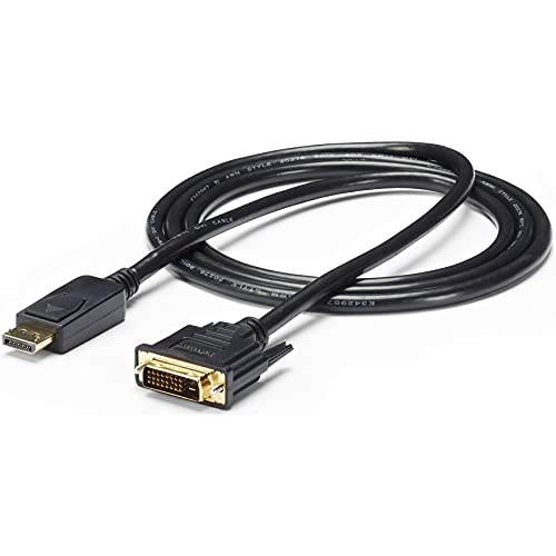 StarTech.com 1,8 m DisplayPort auf DVI-Kabel - DisplayPort zu DVI Kabel - DisplayPort-Monitorkabel - DP-Kabel - DVI auf DisplayPort-Konverter - 1920 x 1200 (DP2DVI2MM6) StarTech.com 1,8 m DisplayPort auf DVI-Kabel - DisplayPort zu DVI Kabel - DisplayPort-Monitorkabel - DP-Kabel - DVI auf DisplayPort-Konverter - 1920 x 1200 (DP2DVI2MM6) von StarTech.com