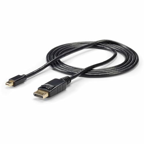 StarTech.com 2m Mini DisplayPort auf DisplayPort 1.2 Kabel - 4K x 2K UHD Mini DisplayPort auf DisplayPort Adapter Kabel - Mini DP auf DP Monitorkabel - mDP auf DP Konverterkabel (MDP2DPMM6) von StarTech.com