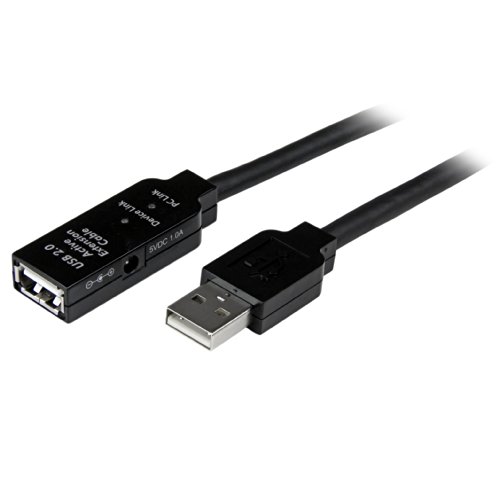 StarTech.com 15m USB 2.0 Repeater Kabel, Aktives USB Verlängerungskabel mit Signalverstärker, 1 x USB Stecker/ 1 x USB Buchse StarTech.com 15m USB 2.0 Repeater Kabel, Aktives USB Verlängerungskabel mit Signalverstärker, 1 x USB Stecker/ 1 x USB Buchse von StarTech.com