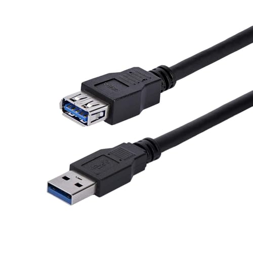 StarTech.com 1m USB 3.0 Verlängerungskabel - USB 3 Typ A Kabel Verlängerung - Stecker/ Buchse - Schwarz StarTech.com 1m USB 3.0 Verlängerungskabel - USB 3 Typ A Kabel Verlängerung - Stecker/ Buchse - Schwarz von StarTech.com
