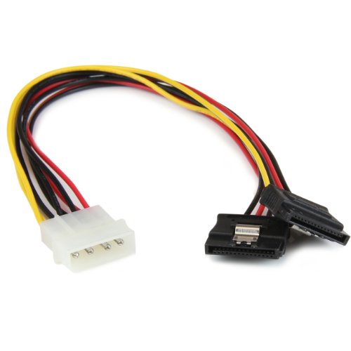 StarTech.com 30 cm 4-Pin LP4 auf SATA Y-Stromkabel - LP4 zu Serial-ATA Splitter Y-Kabel von StarTech.com