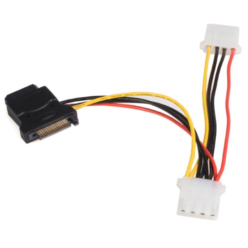 StarTech.com SATA auf LP4 Stromadapter mit 2 zusätzlichen LP4 Anschlüssen von StarTech.Com