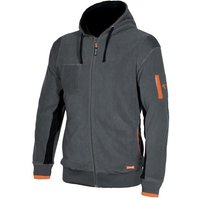 Starter - Industrial Ortigara 04807 Microfleece-Arbeitsweatshirt - l - Grau von STARTER