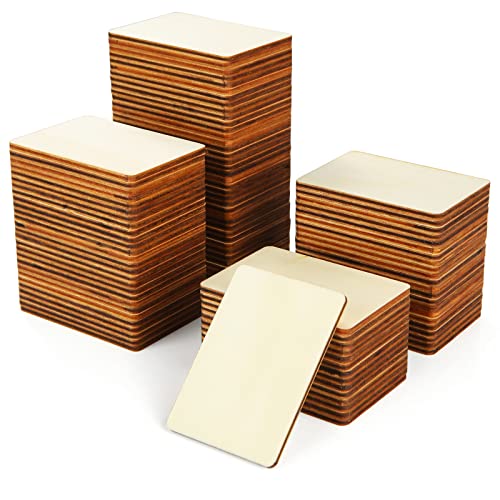 STARVAST 200 Stück Rechteckige Unbehandelte Holzstücke, 50x70mm Blanko Naturholzscheiben Bastelbedarf Brandmalerei Holzausschnitte Ornamente mit Runden Ecken zum Malen DIY Schnitzen STARVAST 200 Stück Rechteckige Unbehandelte Holzstücke, 50x70mm Blanko Naturholzscheiben Bastelbedarf Brandmalerei Holzausschnitte Ornamente mit Runden Ecken zum Malen DIY Schnitzen von STARVAST