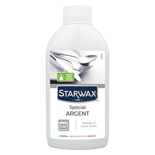 STARWAX Silber-Reiniger – 250 ml – ideal zum Reinigen und Polieren von Silber von STARWAX