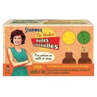Set mit 2 ätherischen Ölen Zitrone und Teebaum von STARWAX