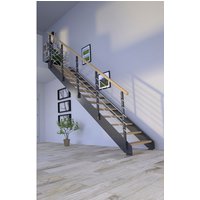 STARWOOD Systemtreppe »Kos«, Metall, 13 Stufen, max. Geschosshöhe 280 cm - braun STARWOOD Systemtreppe »Kos«, Metall, 13 Stufen, max. Geschosshöhe 280 cm - braun von STARWOOD