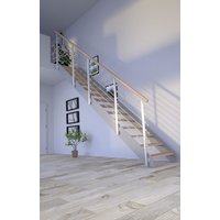 STARWOOD Systemtreppe »Kos«, Metall, 15 Stufen, max. Geschosshöhe 320 cm - braun STARWOOD Systemtreppe »Kos«, Metall, 15 Stufen, max. Geschosshöhe 320 cm - braun von STARWOOD
