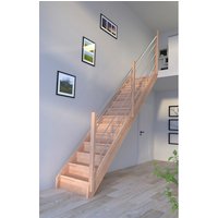 STARWOOD Systemtreppe »Mykonos«, Buchenholz, 13 Stufen, max. Geschosshöhe 280 cm - braun STARWOOD Systemtreppe »Mykonos«, Buchenholz, 13 Stufen, max. Geschosshöhe 280 cm - braun von STARWOOD