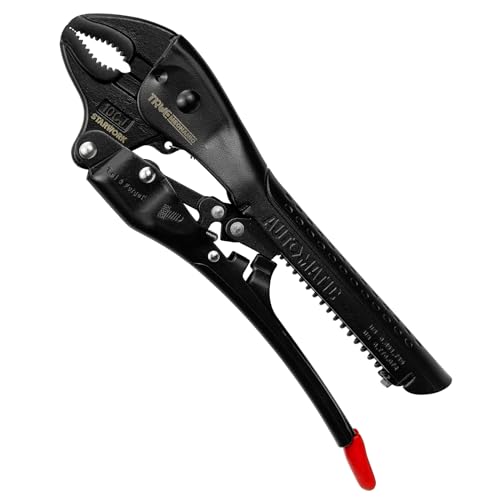 STARWORK TRUE MECHANIC™ Automatische gebogene Backen-Verriegelungszange, 25,4 cm von STARWORK