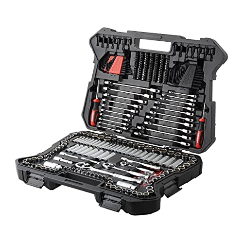 STARWORK True Mechanic™ Mechaniker-Werkzeugsatz und Steckschlüsselsatz, professionell, SAE/Metrisch, 303-teilig von STARWORK