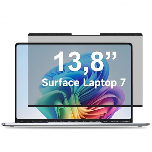 STARY 13,8 Zoll Surface Magnetischer Blickschutzfolie für Surface Laptop 7,Abnehmbare Blickschutzfilter Anti-Glare Anti-Blaulicht Sichtschutzfolie Surface STARY 13,8 Zoll Surface Magnetischer Blickschutzfolie für Surface Laptop 7,Abnehmbare Blickschutzfilter Anti-Glare Anti-Blaulicht Sichtschutzfolie Surface von STARY
