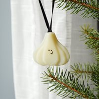 Knoblauch-Christbaumschmuck Knoblauch-Christbaumschmuck von STATIONPOLENORD