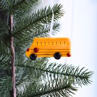 Schulbus Für Den Weihnachtsbaum von STATIONPOLENORD